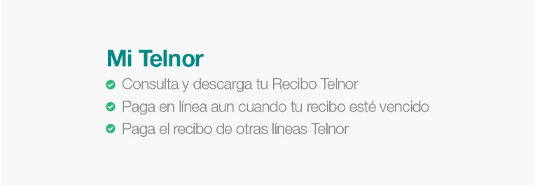 Telnor Recibo Telnor